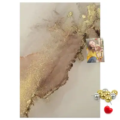 Dětská nástěnka s motivem lesklého mramoru