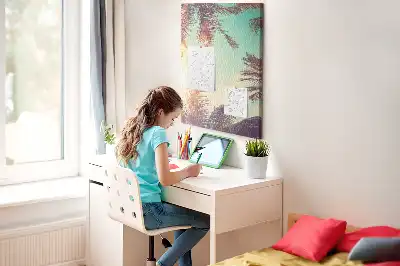 Dětská nástěnka Exotická palma