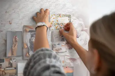 Nástěnka s motivem pivoněk