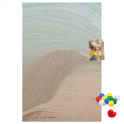 Korková nástěnka Smíšená barevná paleta