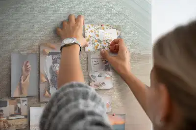 Korková nástěnka Smíšená barevná paleta