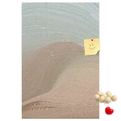 Korková nástěnka Smíšená barevná paleta