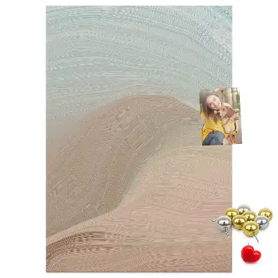 Korková nástěnka Smíšená barevná paleta