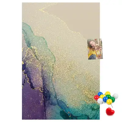 Nástěnka Lesklý mramor s třpytkami