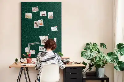 Korková nástěnka Lineární listový vzor