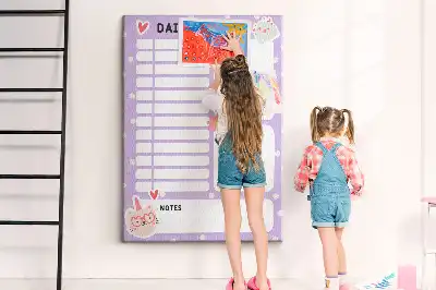Nástěnka Organizace dne