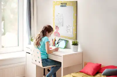 Dětská nástěnka Panel poznámek