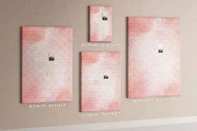 Korková nástěnka Růžový mramor
