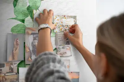Dětská nástěnka Větev s listy