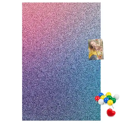 Nástěnka s abstraktním gradientem