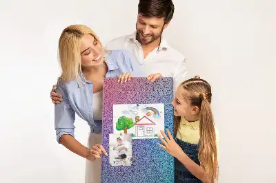 Nástěnka s abstraktním gradientem