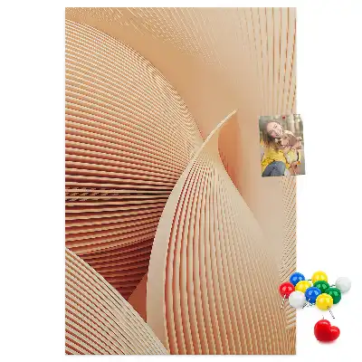 Dětská nástěnka s jemným vzorem