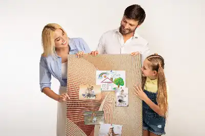 Dětská nástěnka s jemným vzorem
