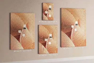 Dětská nástěnka s jemným vzorem