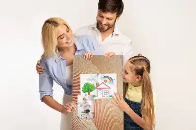 Dětská nástěnka s jemným vzorem