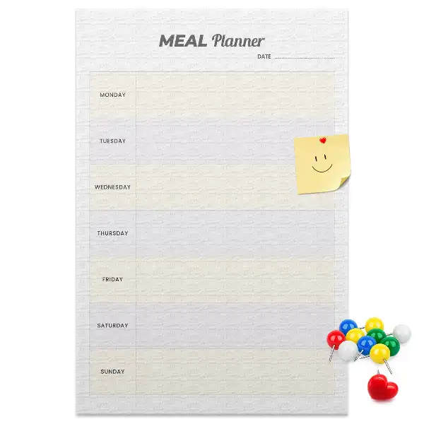 Dětská nástěnka pro plánování menu