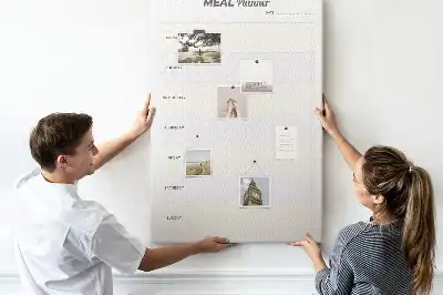 Dětská nástěnka pro plánování menu
