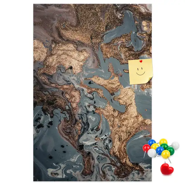 Korková nástěnka Umělecký mramor