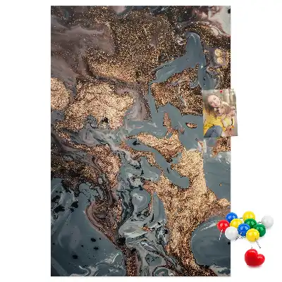 Korková nástěnka Umělecký mramor