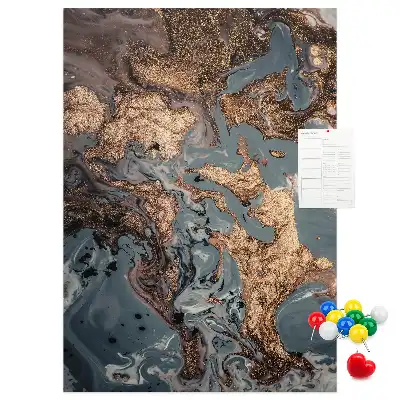 Korková nástěnka Umělecký mramor