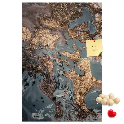 Korková nástěnka Umělecký mramor