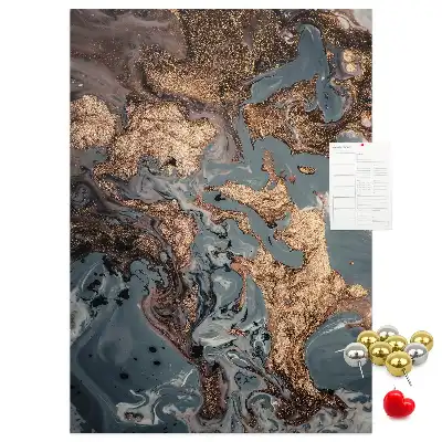 Korková nástěnka Umělecký mramor