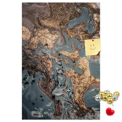 Korková nástěnka Umělecký mramor