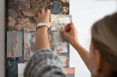 Korková nástěnka Umělecký mramor