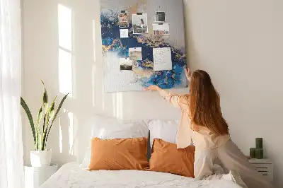 Dětská nástěnka Abstrakce v mramoru