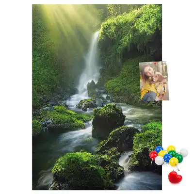 Nástěnka Skalní vodopád
