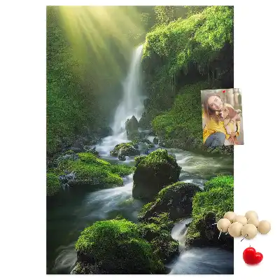 Nástěnka Skalní vodopád