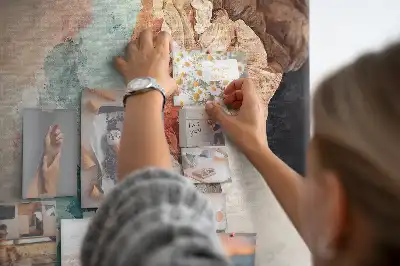 Korková nástěnka Abstraktní skvrny