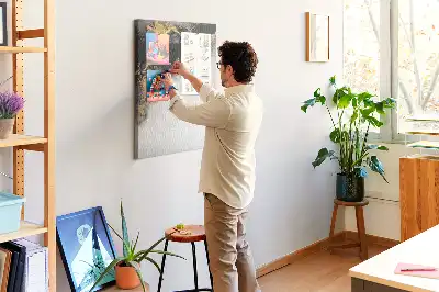 Nástěnka s motivem mramorové abstrakce