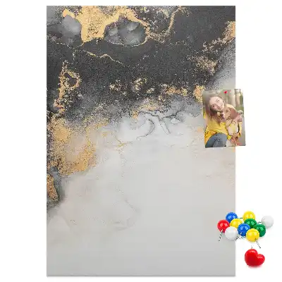 Nástěnka s motivem mramorové abstrakce