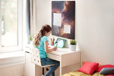 Dětská nástěnka Kosmická galaxie