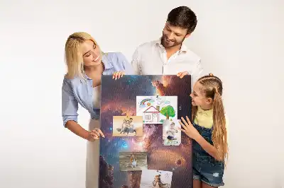 Dětská nástěnka Kosmická galaxie