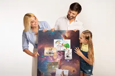 Dětská nástěnka Kosmická galaxie