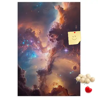 Dětská nástěnka Kosmická galaxie