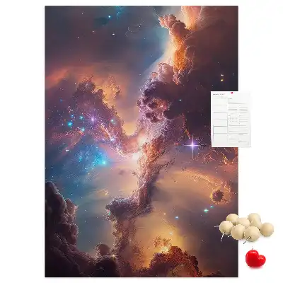 Dětská nástěnka Kosmická galaxie