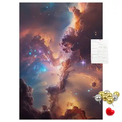 Dětská nástěnka Kosmická galaxie