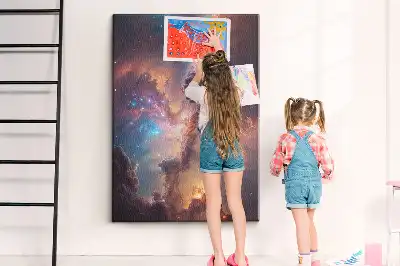 Dětská nástěnka Kosmická galaxie