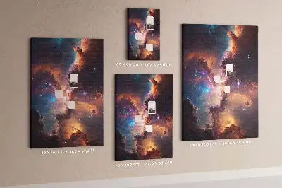 Dětská nástěnka Kosmická galaxie