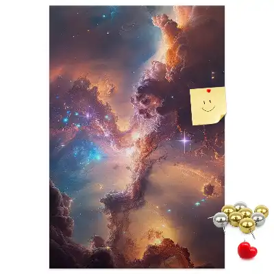 Dětská nástěnka Kosmická galaxie