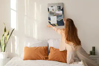 Korková nástěnka Abstraktní hory