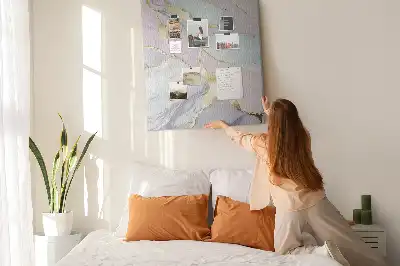 Dekorativní nástěnka s motivem mramoru