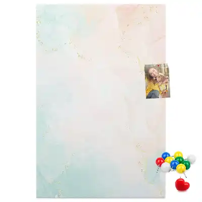 Nástěnka Abstrakce v pastelových barvách