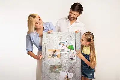 Dětská dřevěná nástěnka