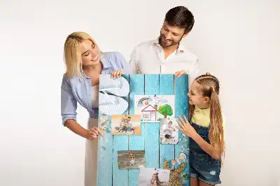 Korková nástěnka Mušle na dřevě
