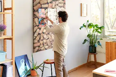 Nástěnka na vinné zátky