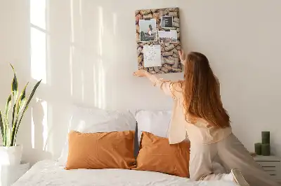 Nástěnka na vinné zátky
